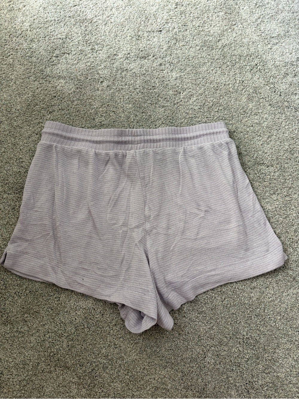 Target Women's Waffle-Knit Lounge Shorts - Light Lavender - Picture 5 of 5